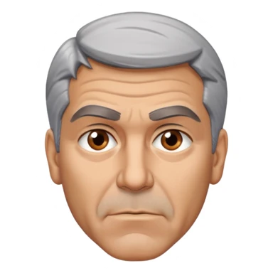 George clooney annoyed sticker