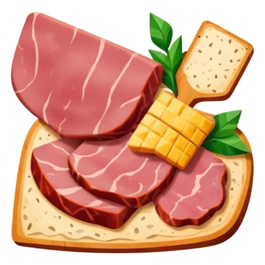 picasso abstract art SPAM MEAT painting sticker