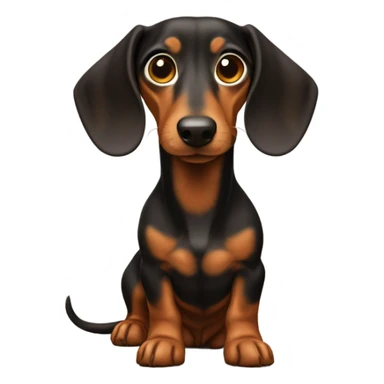 mini dachshund  sticker