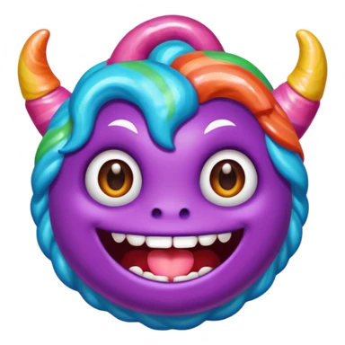 Candy Monster Girl sticker