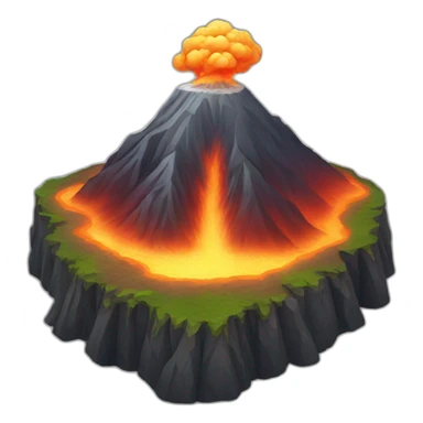 Volcán  sticker