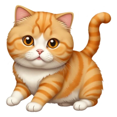 scottish fold drunk sticker