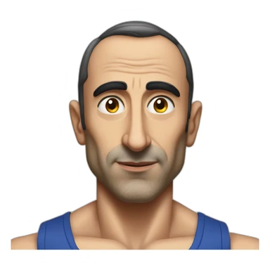 Super muscular Éric Zemmour sticker