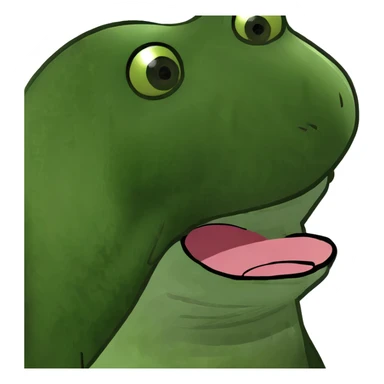 Flight reacts with tongue out sticker