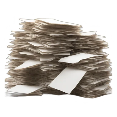 pile of files sticker