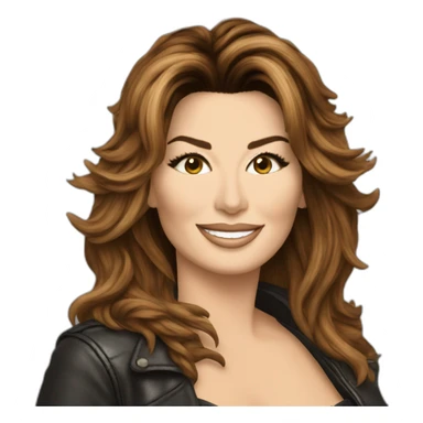 Shania Twain sticker