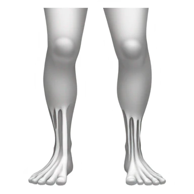 White ink dripping off legs sticker