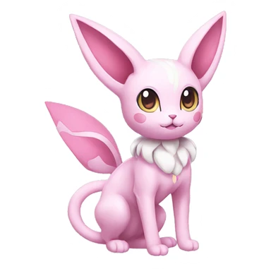 Kawaii Sylveon-Mew-Espeon-Pokémon full body sticker