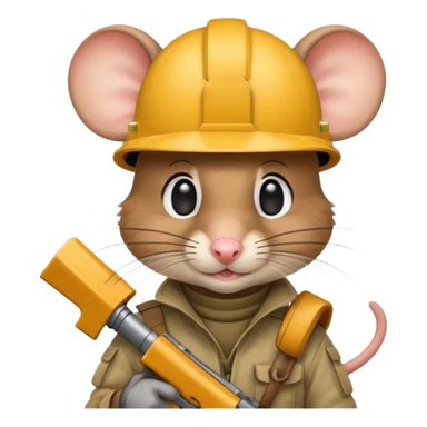 🐁🔫 belico sticker