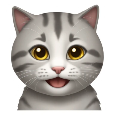 Un chat debile sticker