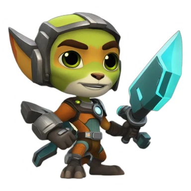 ratchet and clank sticker