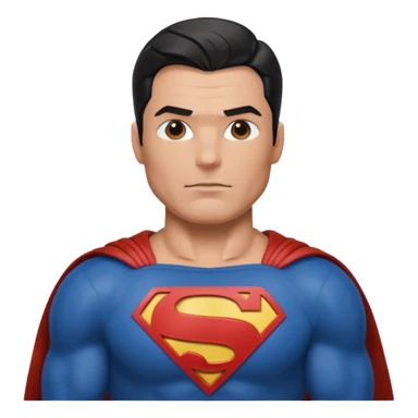 superman standing sticker