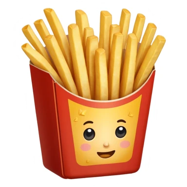 Porzione di patatine media  sticker