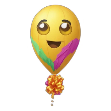 baloon piñata sticker