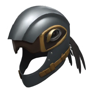 The Vulture Helmet sticker