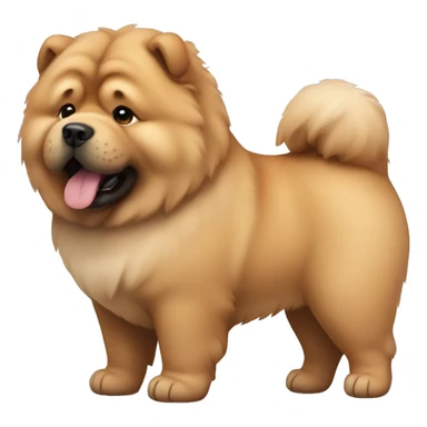 Chow chow puppy  sticker