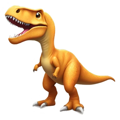 t-rex covered in starfish sticker