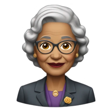 rosa parks older sticker