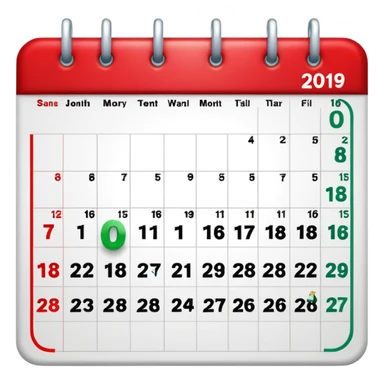 CALENDARIO DE DICIEMBRE sticker