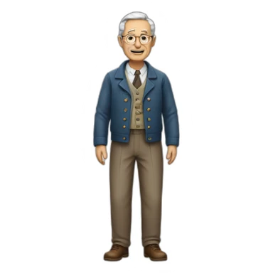 Old Landlord full body sticker