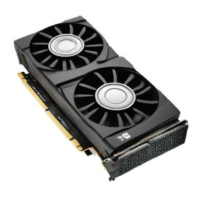 A graphics card unit sticker