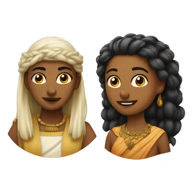 Sashula and dashula sticker