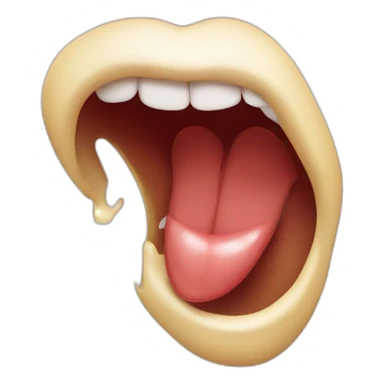 Licking lips  sticker