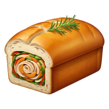 chicken loaf sticker