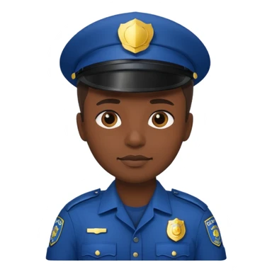 photographer with police uniform sticker