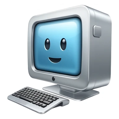 computer in a bathroom sticker