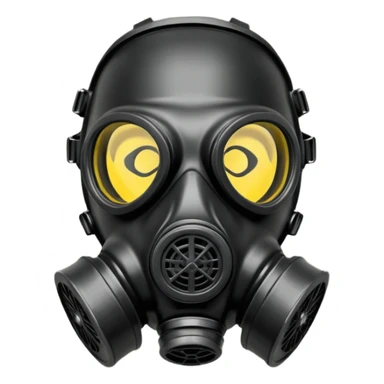 gas mask sticker