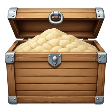 chest of sugar sticker