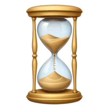 hourglass sticker