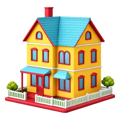 doll house sticker