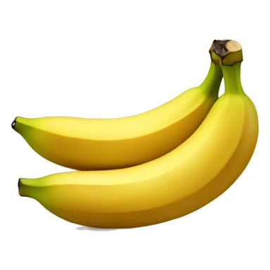 Medium tan colored banana no peel sticker