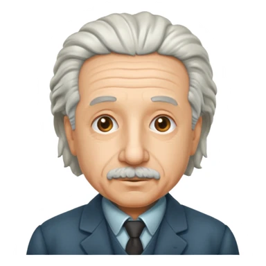 albert einstin sticker