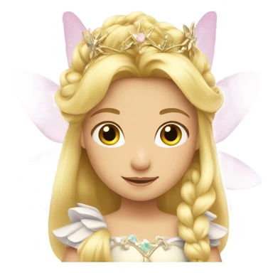 Blond fairy princess magical  sticker