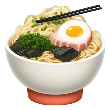Bowl of ramen sticker