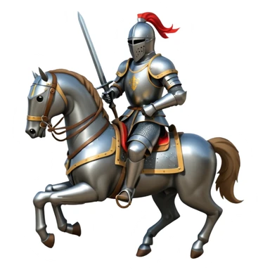 Medieval Cavalry sticker