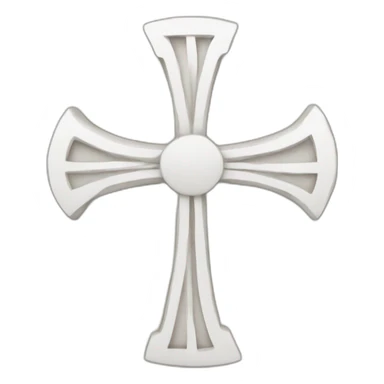 Cretian cross sticker