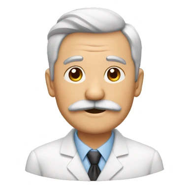 Abuelo con bigotes  sticker