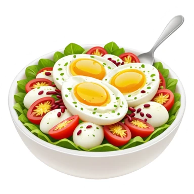 Egg, Labneh and Sumac Salad Bowls
 sticker