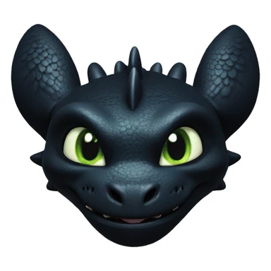 Night Fury Toothless dragon sticker