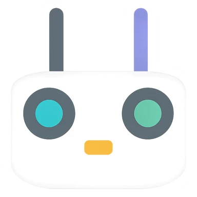 sleek VTOL remote controller, colored icon, modern design sticker