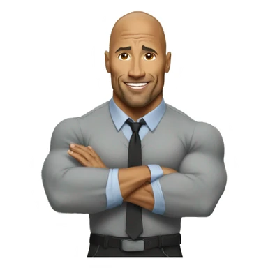 the rock was a teacher sticker