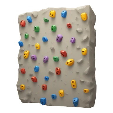Climbing wall sticker