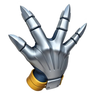 wolverine claw hands sticker