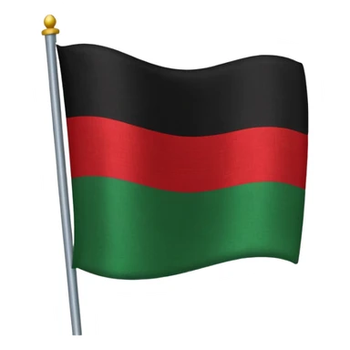 african american flag  sticker