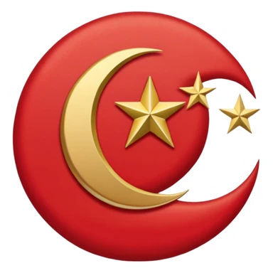 Osmanlı bayrağı sticker