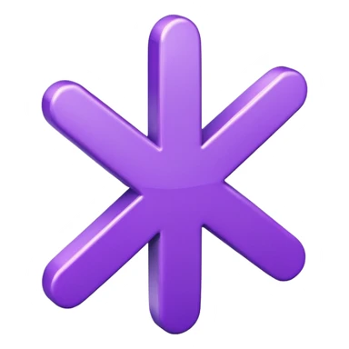 purple plus emoji sticker